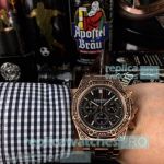 New Style Audemars Piguet Carved Watch - Royal Oak Black Chrono Dial